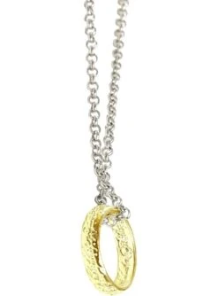 Anillo Con Cadena - El Señor De Los Anillos