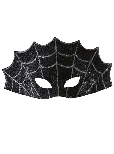 Antifaz De Telaraña Negra 3 Antifaz De Telaraña Negra