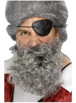Barba De Pirata Gris