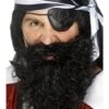 Barba De Pirata Negra -Tienda De Cosplay barba de pirata negra