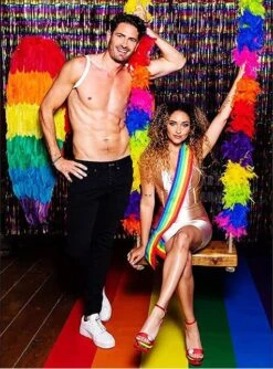 Boa Multicolor -Tienda De Cosplay boa multicolor 4