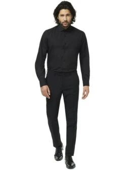 Camisa Negra "Black Knight" - Opposuits