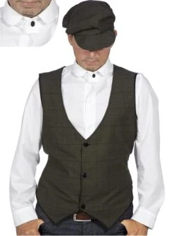Camisa De Mafioso Irlandés Para Hombre -Tienda De Cosplay camisa de mafioso irlandes para hombre 2