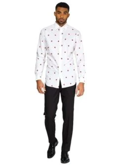 Camisa Blanca Regalos De Navidad - Opposuits