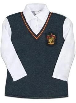 Camiseta De Gryffindor Para Niña - Harry Potter -Tienda De Cosplay camiseta de gryffindor para nina harry potter 2