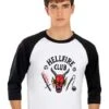 Camiseta De Hellfire Club Stranger Things 4 – Oficial Netflix -Tienda De Cosplay camiseta de hellfire club stranger things 4 oficial netflix