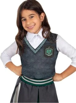 Camiseta De Slyhterin Para Niña - Harry Potter