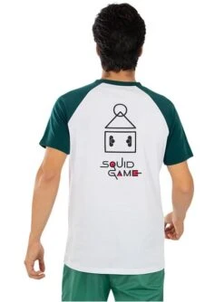Camiseta El Juego Del Calamar Nº 456 - Oficial Netflix -Tienda De Cosplay camiseta el juego del calamar n 456 oficial netflix 1 6