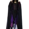 Capa Negra De Bruja Para Mujer -Tienda De Cosplay capa negra