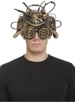 Casco Medusa Steampunk Para Adulto