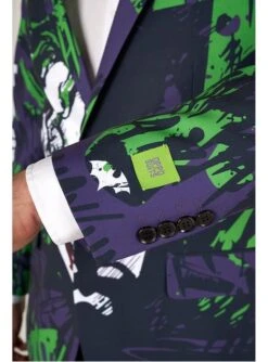 Chaqueta De Joker "Batman Vs Joker" - Opposuits -Tienda De Cosplay chaqueta de joker batman vs joker opposuits 4