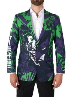 Chaqueta De Joker "Batman Vs Joker" - Opposuits -Tienda De Cosplay chaqueta de joker batman vs joker opposuits 5