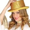 Chistera Dorada Brillante -Tienda De Cosplay chistera dorada brillante