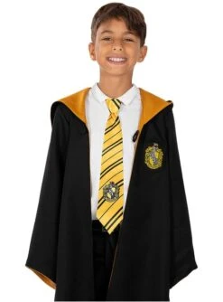 Corbata Hufflepuff Harry Potter Para Niños -Tienda De Cosplay corbata hufflepuff harry potter para ninos 2