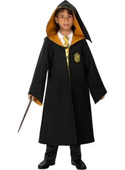 Corbata Hufflepuff Harry Potter Para Niños -Tienda De Cosplay corbata hufflepuff harry potter para ninos 3