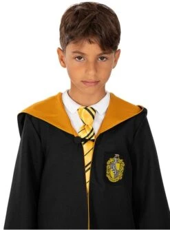 Corbata Hufflepuff Harry Potter Para Niños -Tienda De Cosplay corbata hufflepuff harry potter para ninos 4
