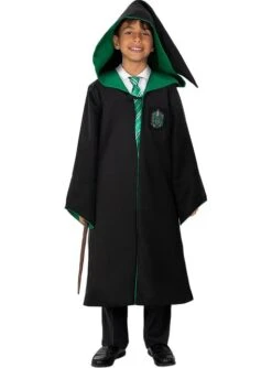 Corbata Slytherin Harry Potter Para Niños -Tienda De Cosplay corbata slytherin harry potter para ninos 3