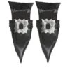 Cubrebotas De Bruja Con Hebilla -Tienda De Cosplay cubrebotas de bruja con hebilla