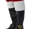 Cubrebotas De Santa Claus Deluxe Para Hombre -Tienda De Cosplay cubrebotas de santa claus deluxe para hombre