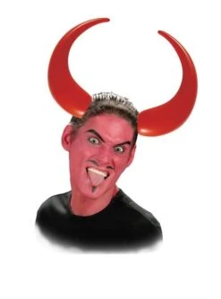 Diadema De Cuernos Demoníacos Hinchables