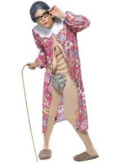 Disfraz De Abuela Exhibicionista