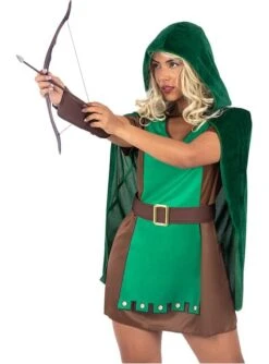 Disfraz De Arquera Robin Para Mujer Talla Grande -Tienda De Cosplay disfraz de arquera robin para mujer talla grande 2