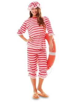 Disfraz De Bañista Años 20 Para Mujer