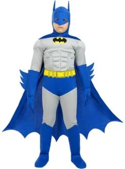 Disfraz De Batman The Brave And The Bold Deluxe Para Niño -Tienda De Cosplay disfraz de batman the brave and the bold deluxe para nino 5