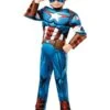 Disfraz De Capitán América Deluxe Para Niño - Marvel -Tienda De Cosplay disfraz de capitan america deluxe para nino marvel