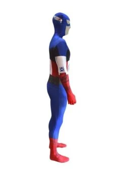 Disfraz De Capitán América Morphsuit -Tienda De Cosplay disfraz de capitan america morphsuit 2
