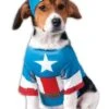 Disfraz De Capitán América Para Perro -Tienda De Cosplay disfraz de capitan america para perro