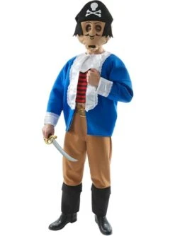 Disfraz De Capitán Pugwash Para Hombre