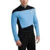 Disfraz De Científico Azul Star Trek La Nueva Generación Para Hombre -Tienda De Cosplay disfraz de cientifico azul star trek la nueva generacion para hombre