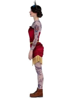 Disfraz De Circo Mujer Tatuada -Tienda De Cosplay disfraz de circo mujer tatuada 1