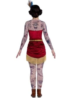 Disfraz De Circo Mujer Tatuada -Tienda De Cosplay disfraz de circo mujer tatuada 2