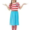 Disfraz De ¿Dónde Está Wally? Wenda Deluxe Para Niña -Tienda De Cosplay disfraz de donde esta wally wenda deluxe para nina