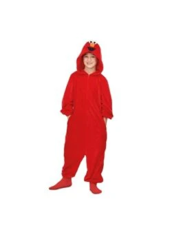 Disfraz De Elmo Barrio Sésamo Onesie Básico Infantil