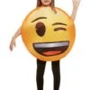 Disfraz De Emoji Guiñando Un Ojo Infantil -Tienda De Cosplay disfraz de emoji guinando un ojo infantil