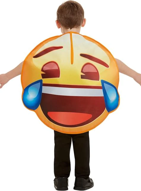 Disfraz De Emoji Sonriente Con Lágrimas Infantil 8 Disfraz De Emoji Sonriente Con Lágrimas Infantil - Imagen 6