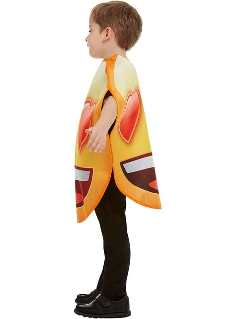 Disfraz De Emoji Sonriente Con Ojos De Corazón Infantil 8 Disfraz De Emoji Sonriente Con Ojos De Corazón Infantil - Imagen 6