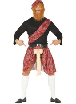 Disfraz De Escocés Con Sorpresa Para Hombre