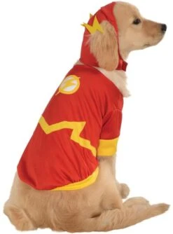 Disfraz De Flash DC Comics Para Perro