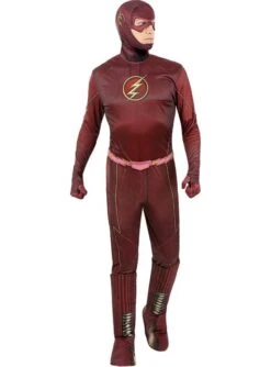 Disfraz De Flash Deluxe Para Hombre - The Flash -Tienda De Cosplay disfraz de flash deluxe para hombre the flash 3