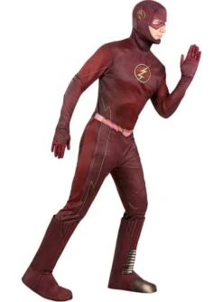 Disfraz De Flash Deluxe Para Hombre - The Flash -Tienda De Cosplay disfraz de flash deluxe para hombre the flash 5