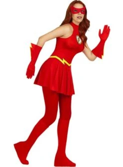 Disfraz De Flash Para Mujer 12 Disfraz De Flash Para Mujer -Tienda De Cosplay disfraz de flash para mujer 1