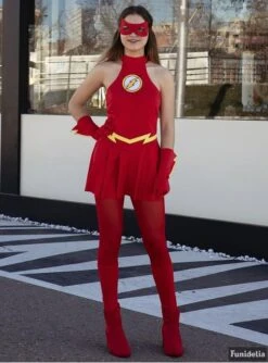 Disfraz De Flash Para Mujer 19 Disfraz De Flash Para Mujer -Tienda De Cosplay disfraz de flash para mujer 8