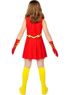 Disfraz De Flash Para Niña -Tienda De Cosplay disfraz de flash para nina 1 3