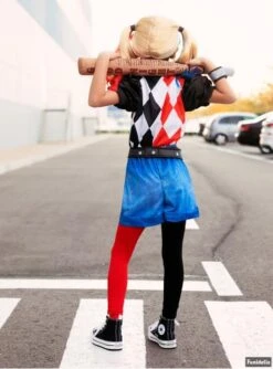Disfraz De Harley Quinn Para Niña -Tienda De Cosplay disfraz de harley quinn para nina 1 6