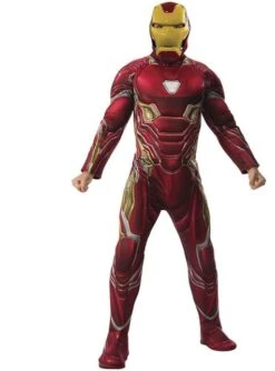 Disfraz De Iron Man Deluxe Para Hombre - Los Vengadores: Endgame