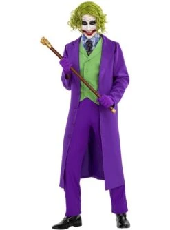 Disfraz De Joker Talla Grande - El Caballero Oscuro -Tienda De Cosplay disfraz de joker talla grande el caballero oscuro 13